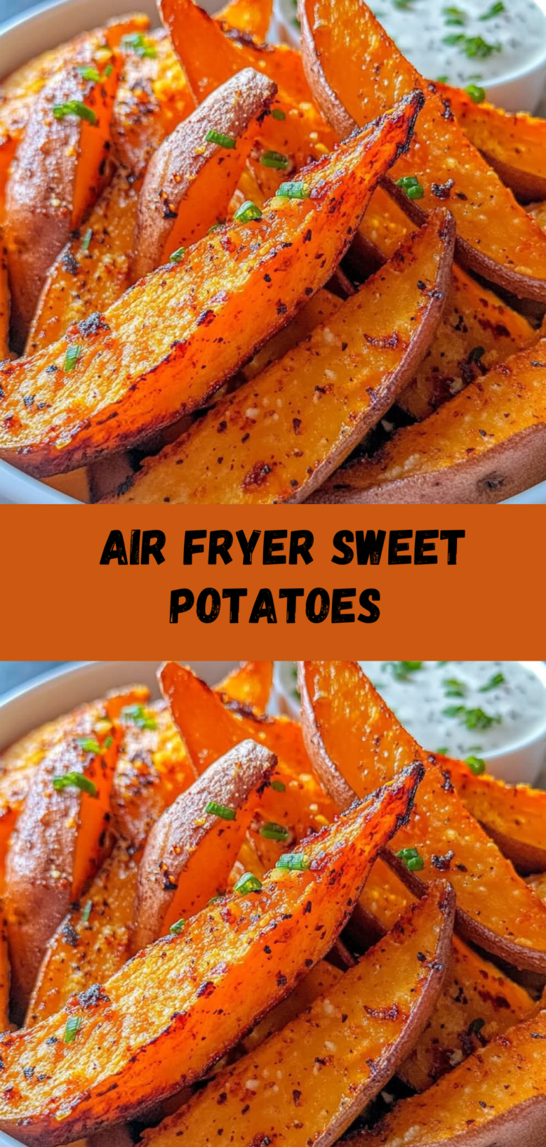 Air Fryer Sweet Potatoes Recipe