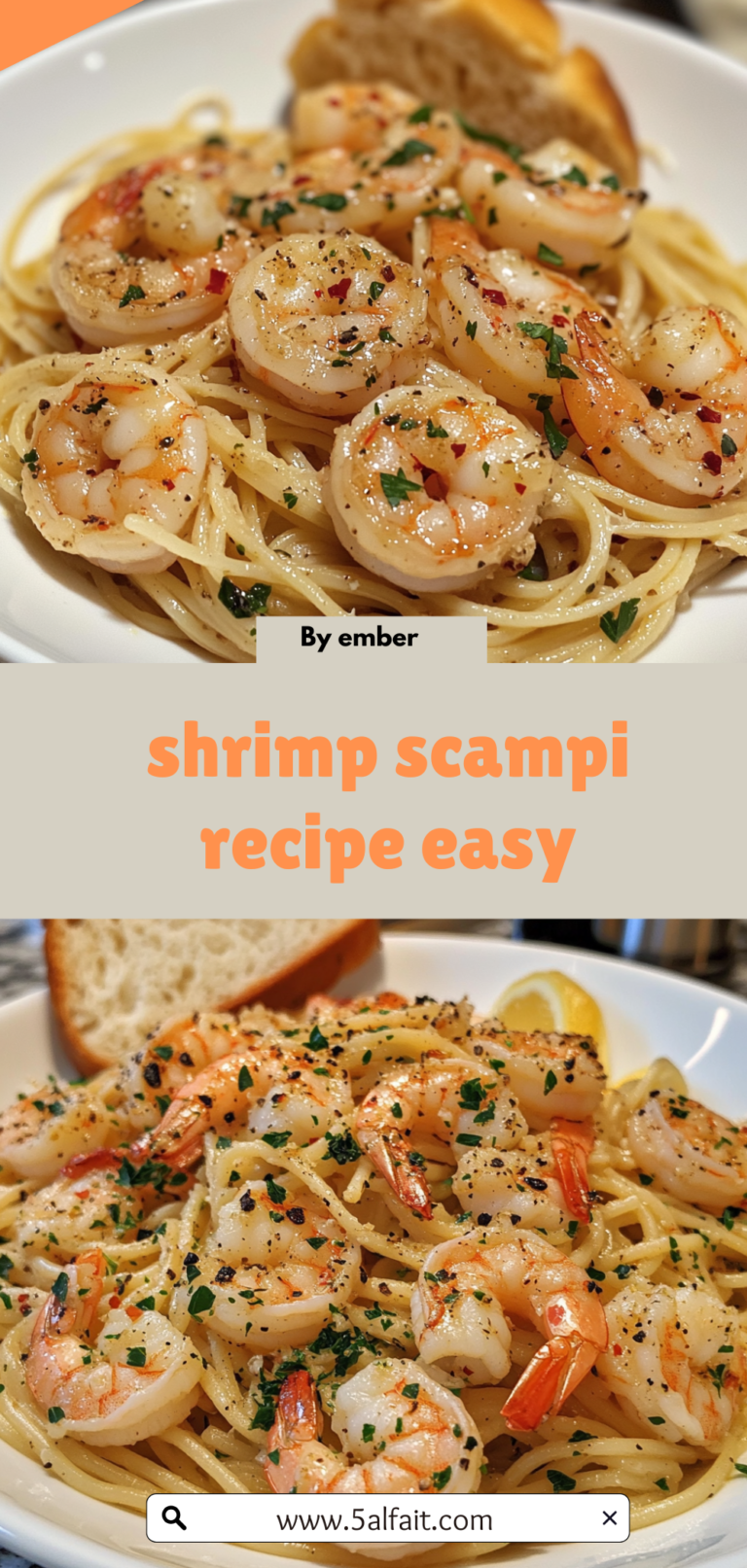 Shrimp Scampi Recipe – Easy & Flavorful Seafood Dish