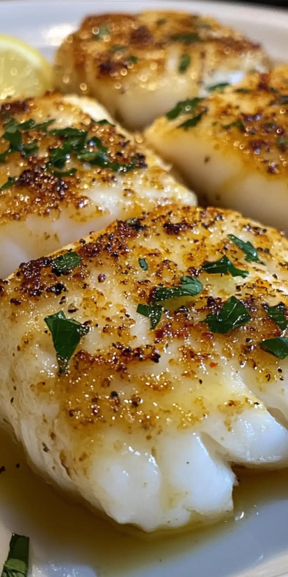 Lemon Butter Baked Cod Recipe