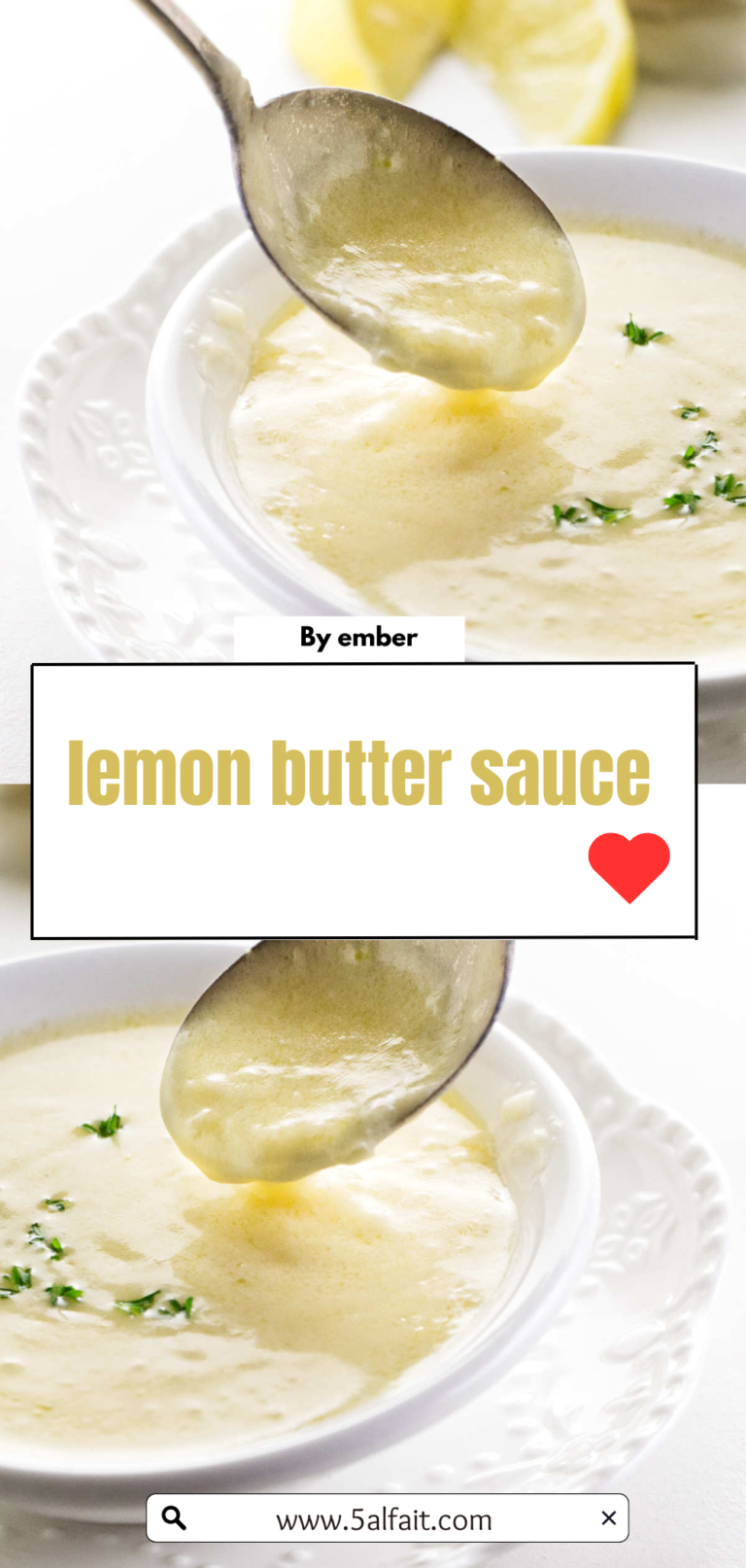 Easy Lemon Butter Sauce Recipe | Creamy, Zesty & Versatile