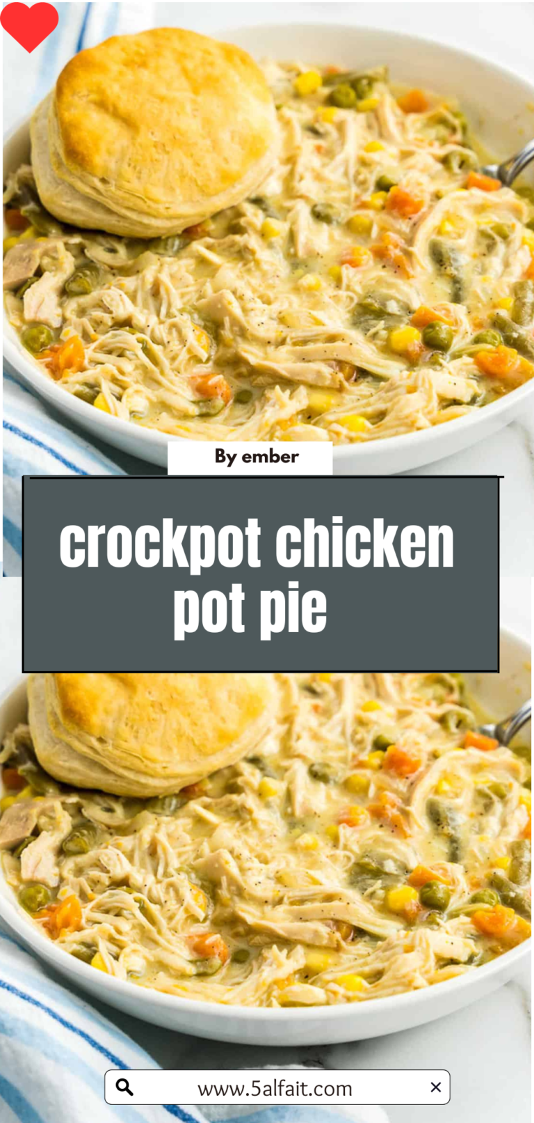 Crockpot Chicken Pot Pie – A Slow Cooker Classic