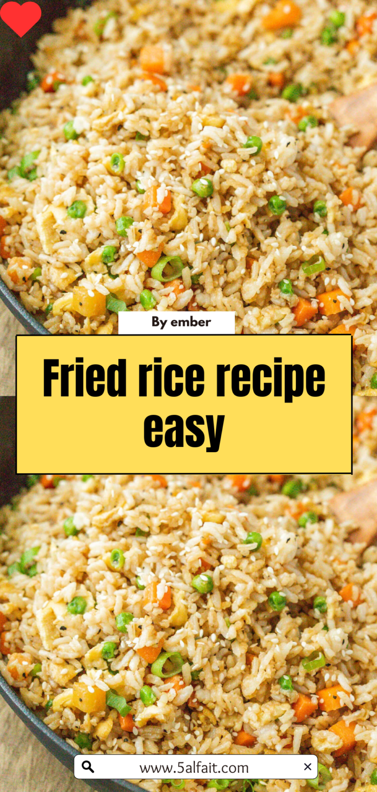 Easy Fried Rice Recipe – Fast, Flavorful & Family-Friendly