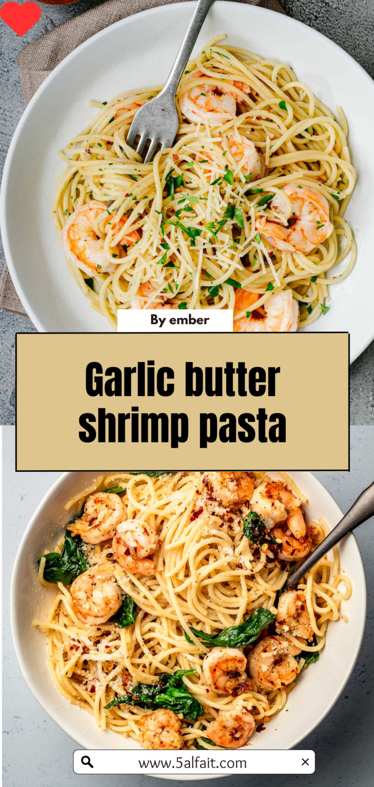 Garlic Butter Shrimp Pasta – Rich, Creamy & Flavorful Seafood Pasta Recipe