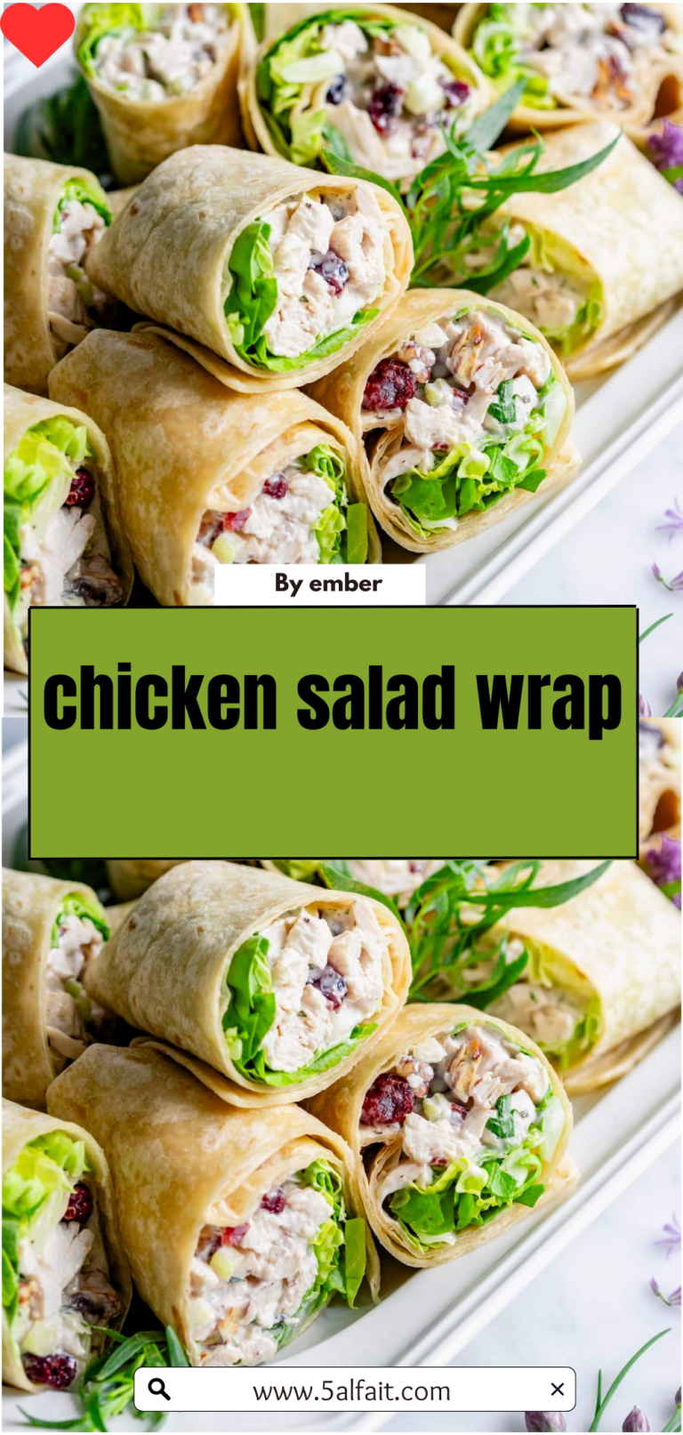 Chicken Salad Wrap Recipe – A Quick, Creamy, and Delicious Lunch
