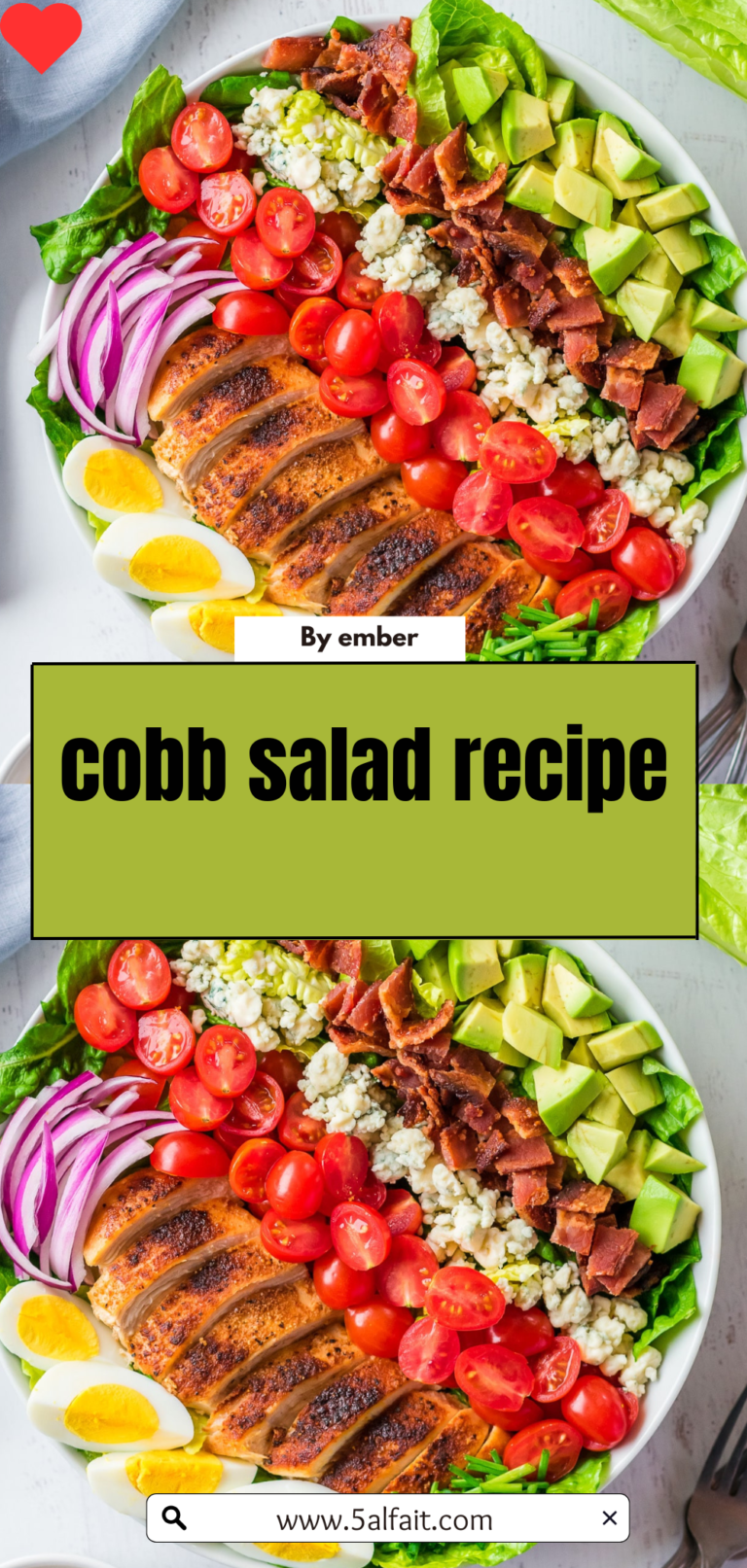 Cobb Salad Recipe – A Classic, Healthy, and Flavorful Meal