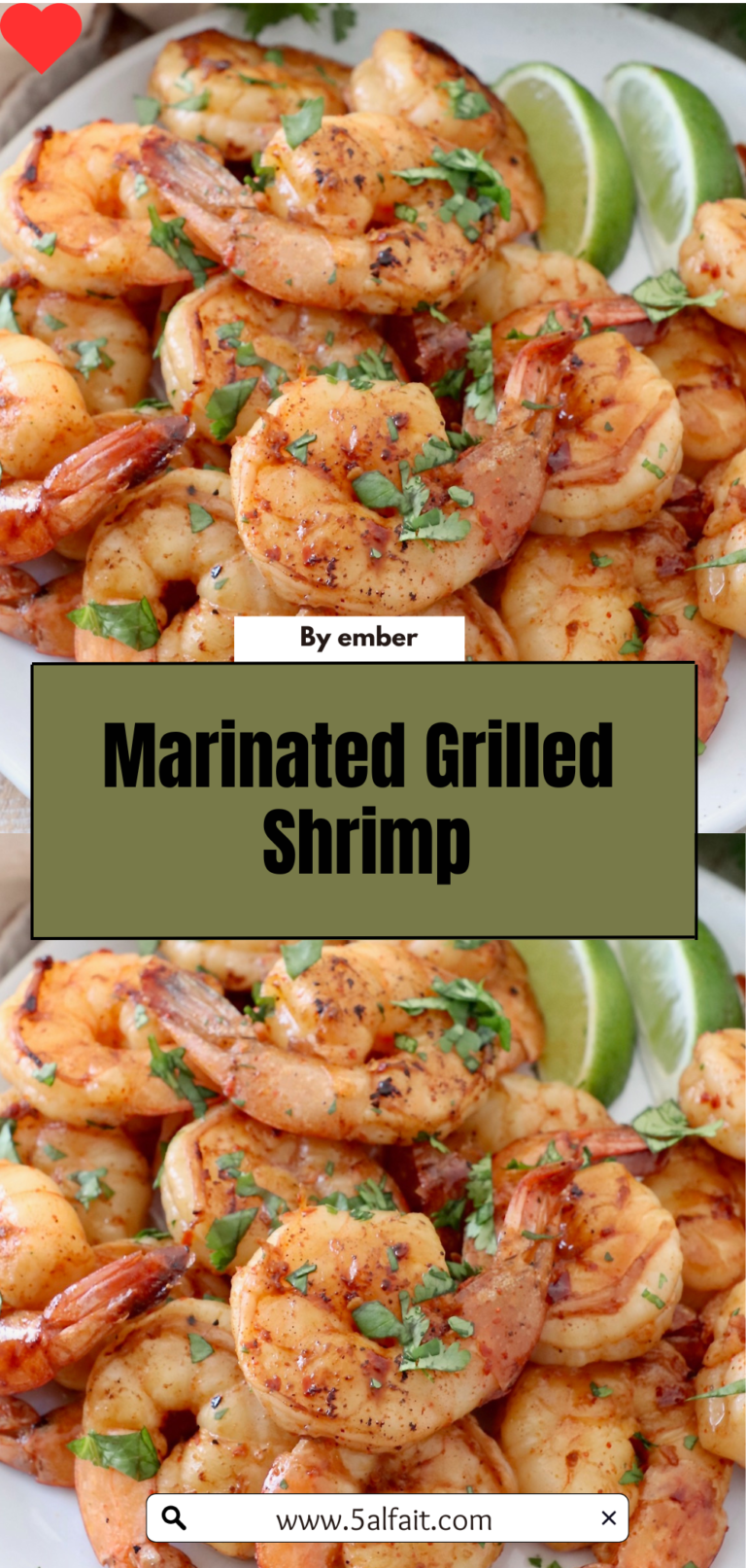 🍤 Marinated Grilled Shrimp Recipe – Bold Flavor, Juicy Texture & Easy Prep