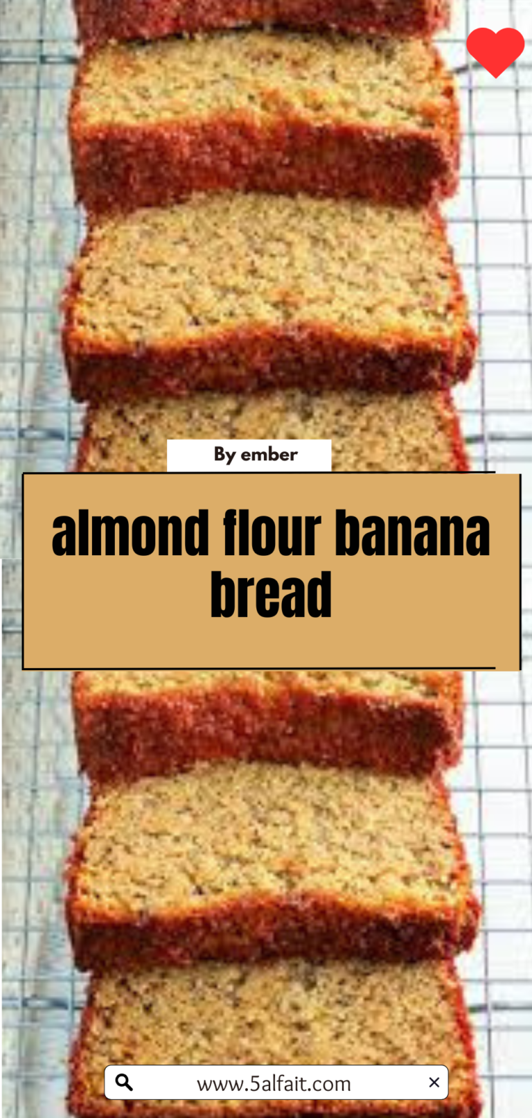 🍌 Almond Flour Banana Bread – Healthy, Moist & Gluten-Free