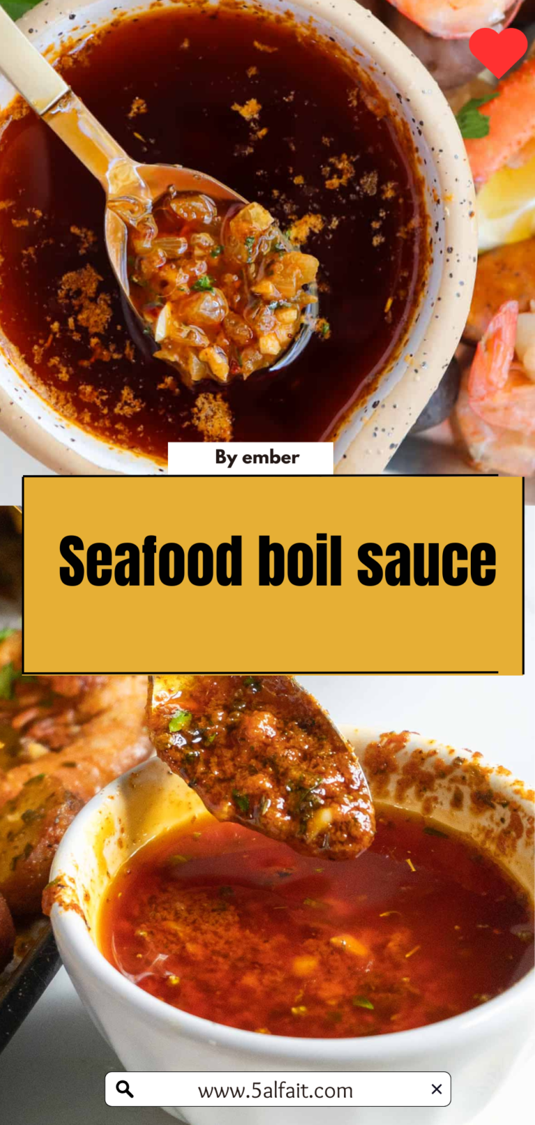 🌶️ Seafood Boil Sauce – Delicious, Flavorful, and Perfectly Spicy