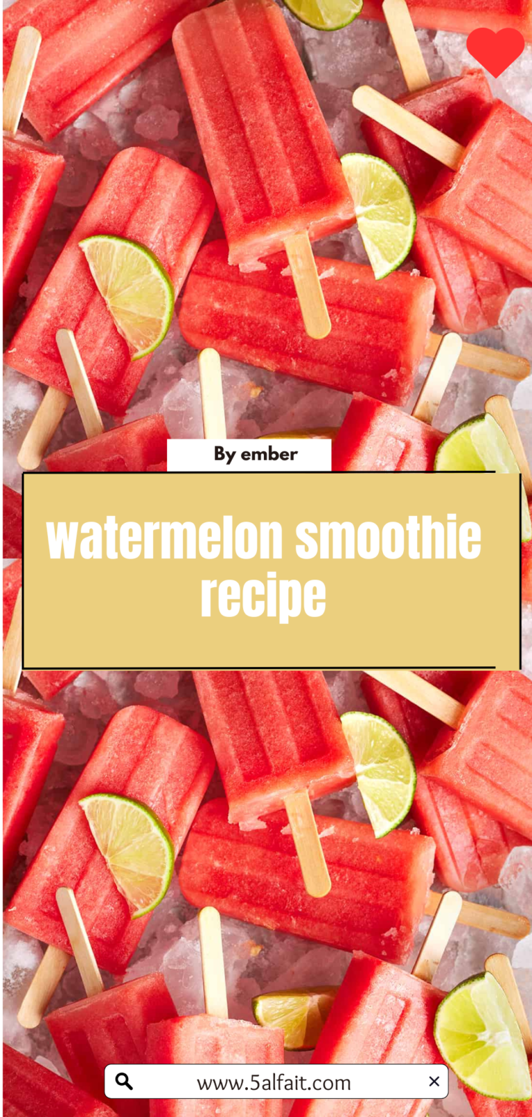 🍉 Watermelon Popsicles Recipe – The Perfect Summer Treat!