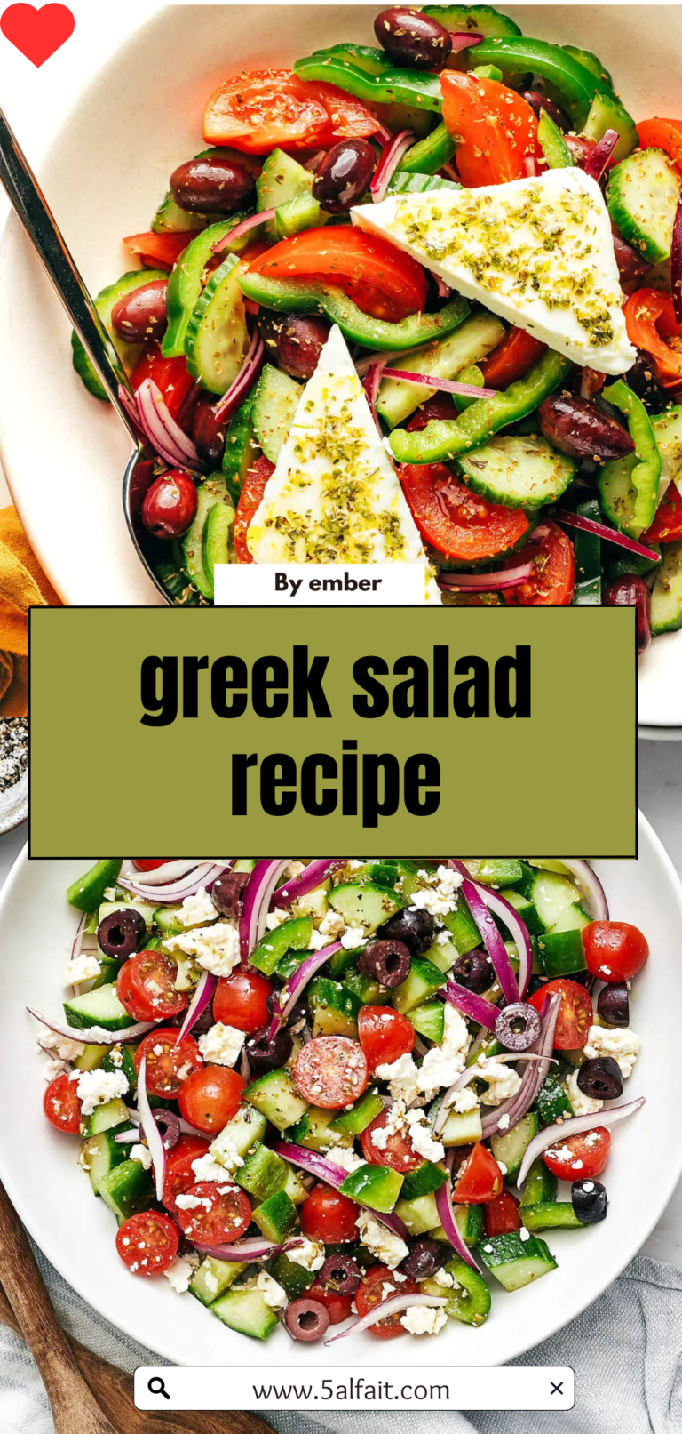 Greek Salad Recipe – Authentic, Refreshing, and Simple