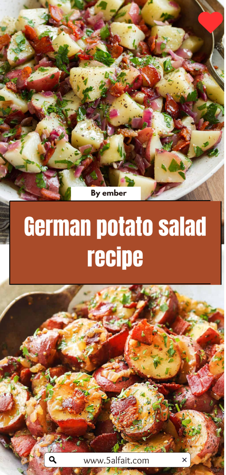 🌟 German Potato Salad – A Warm, Flavorful, and Classic Side Dish