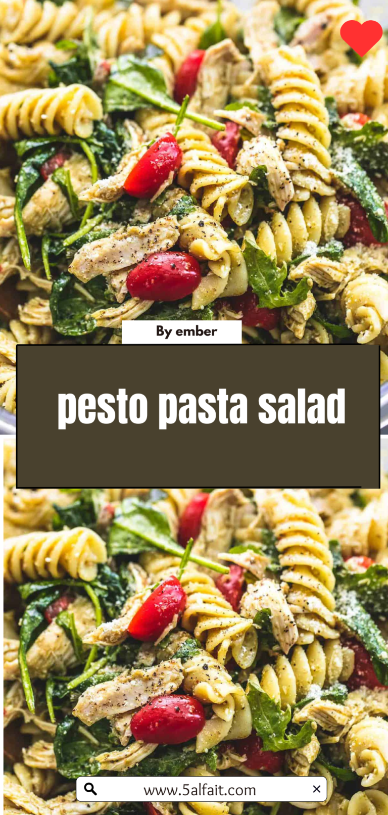 🌟 Pesto Pasta Salad – A Fresh, Flavorful, and Vibrant Side Dish