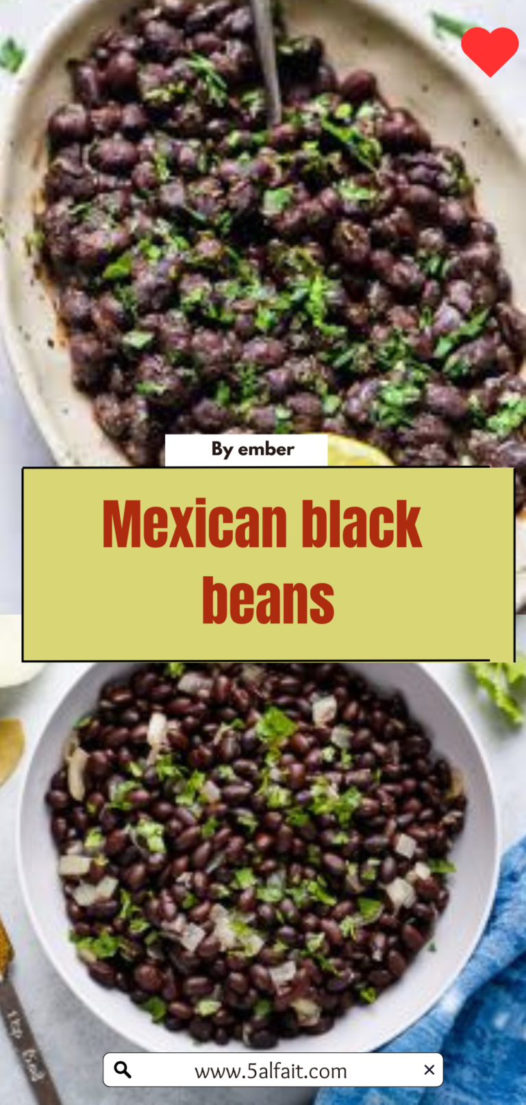 🌮 Mexican Black Beans – Easy, Authentic, and Full of Flavor!
