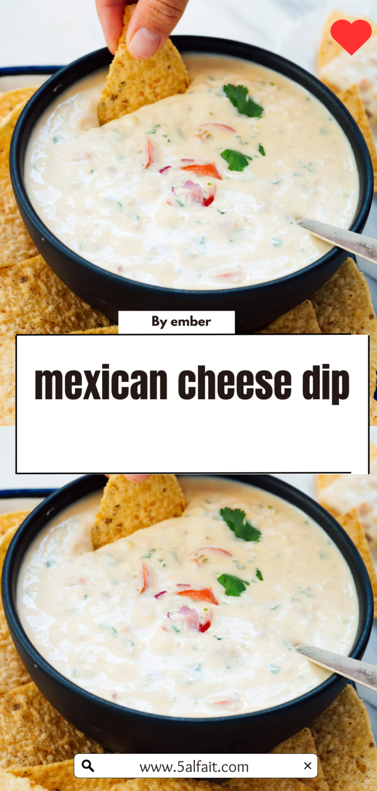🧀 The Best Mexican Cheese Dip (Queso Blanco) – Creamy, Melty, and Totally Addictive