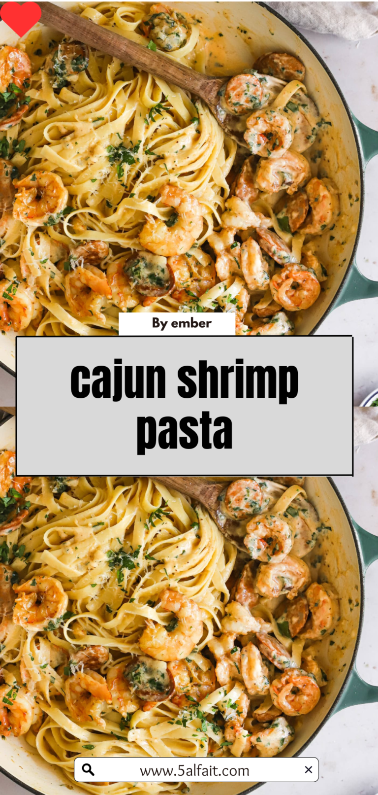 Cajun Shrimp Pasta – Bold, Creamy, and Irresistibly Good