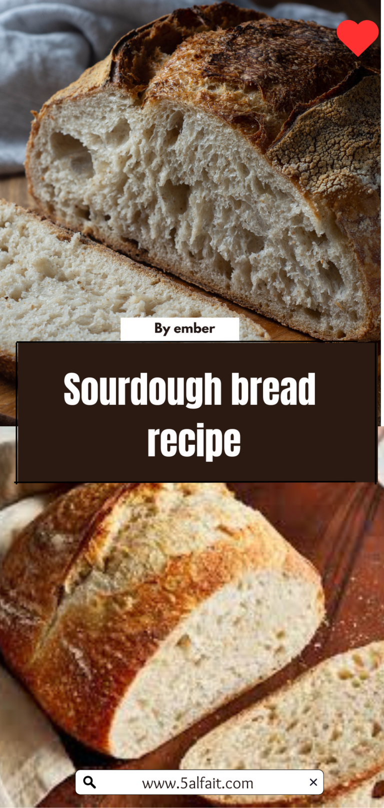 Homemade Sourdough Bread Recipe: Perfectly Tangy and Fluffy with a Crispy Crust