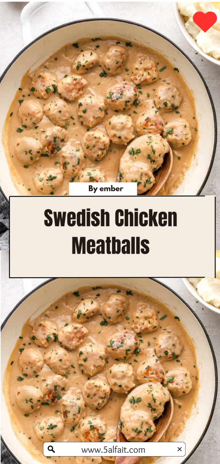 🇸🇪 Swedish Chicken Meatballs