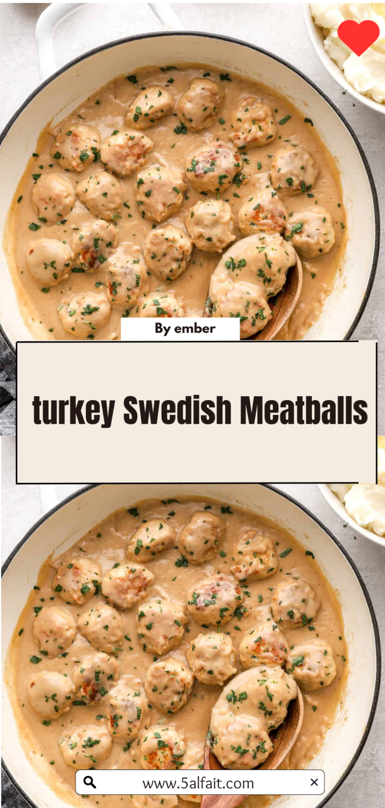 🦃 Turkey Swedish Meatballs