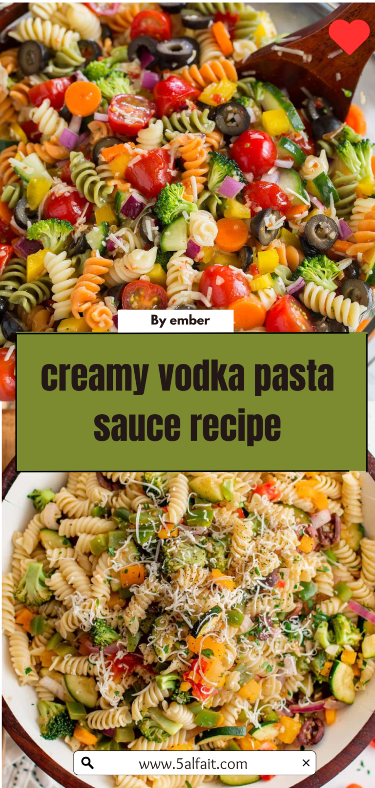 Easy Vegetable Pasta Salad – Fresh Vegan & Vegetarian Summer Side Dish