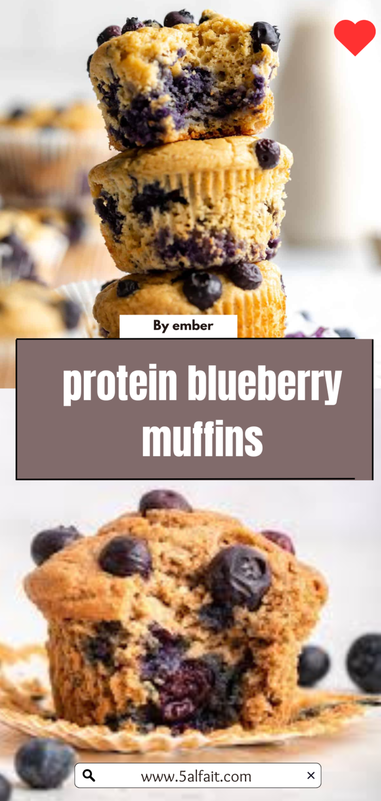 Healthy Protein Blueberry Muffins Recipe: Soft, Fluffy, and Packed with Protein