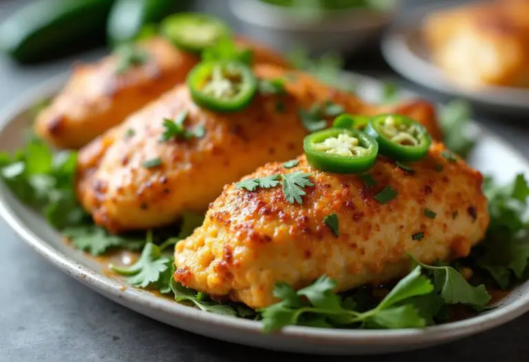 Air Fryer Jalapeno Popper Hasselback Chicken