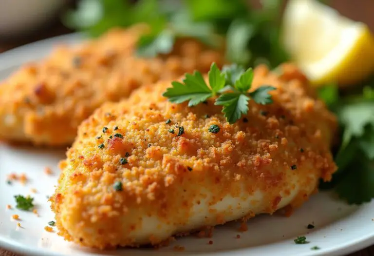 Air Fryer Parmesan Crusted Chicken