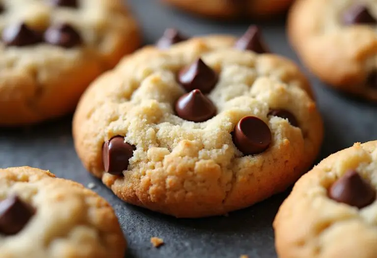Almond Flour Chocolate Chip Cookies