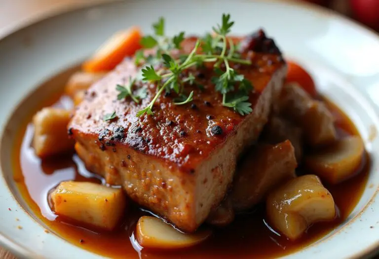 Apple Cider Braised Pork Shoulder