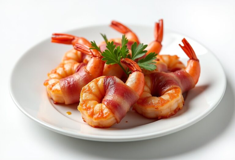 Bacon-Wrapped Shrimp: A Delectable Delight