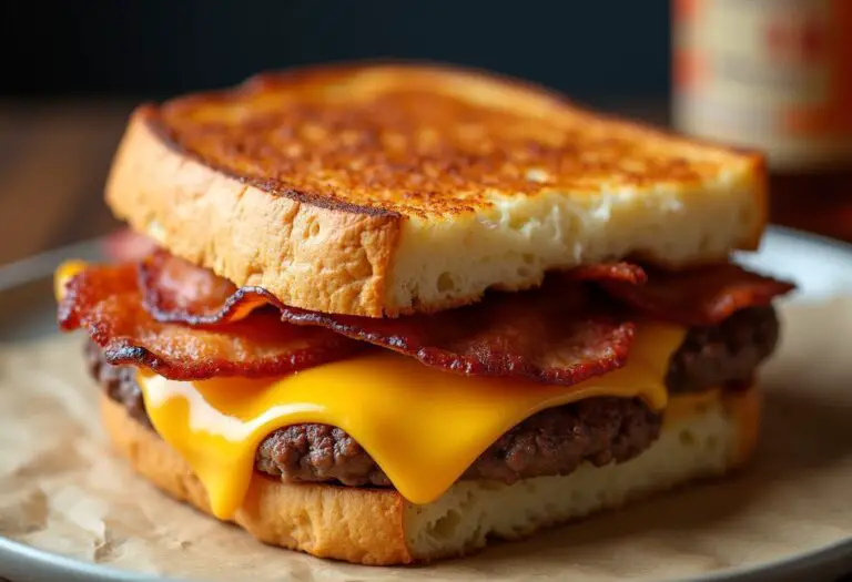 Bacon Cheeseburger Grilled Cheese