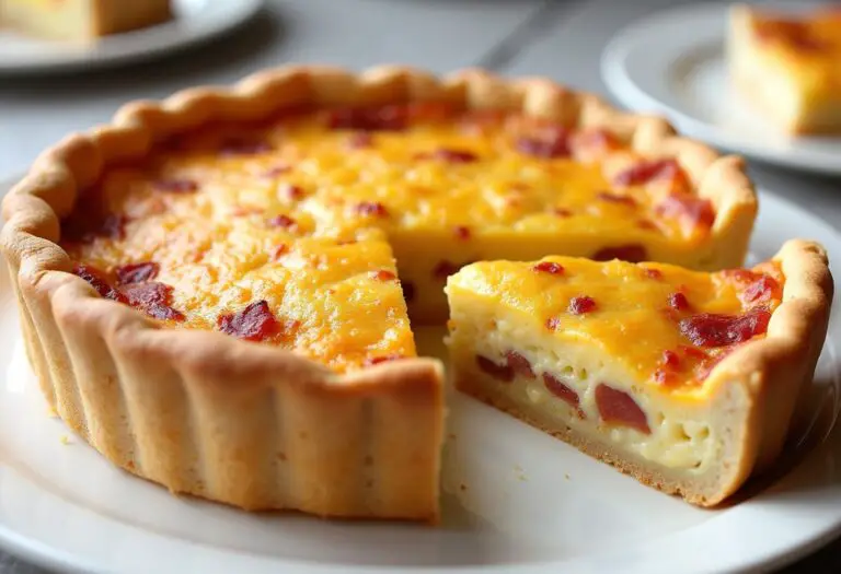 Bacon and Cheese Quiche: A Savory Breakfast Delight