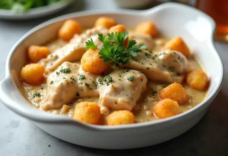 Baked Chicken Tater Tot Casserole
