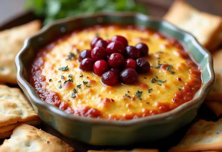 Baked Cream Cheese Cranberry Dip