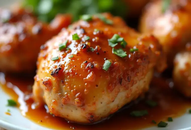 Baked Honey Garlic Chicken