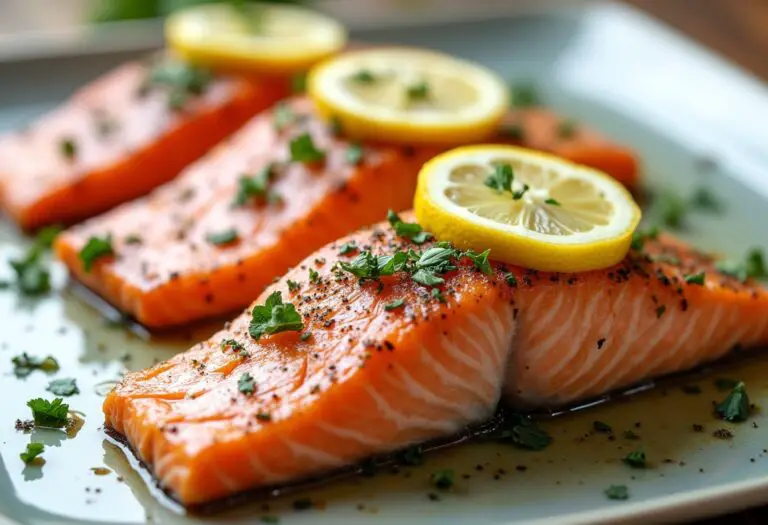 Baked Lemon Herb Salmon: A Flavorful and Healthy Delight