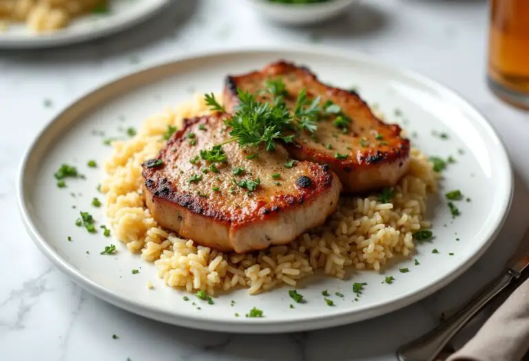 Baked Pork Chops and Rice: A Comforting Family Favorite