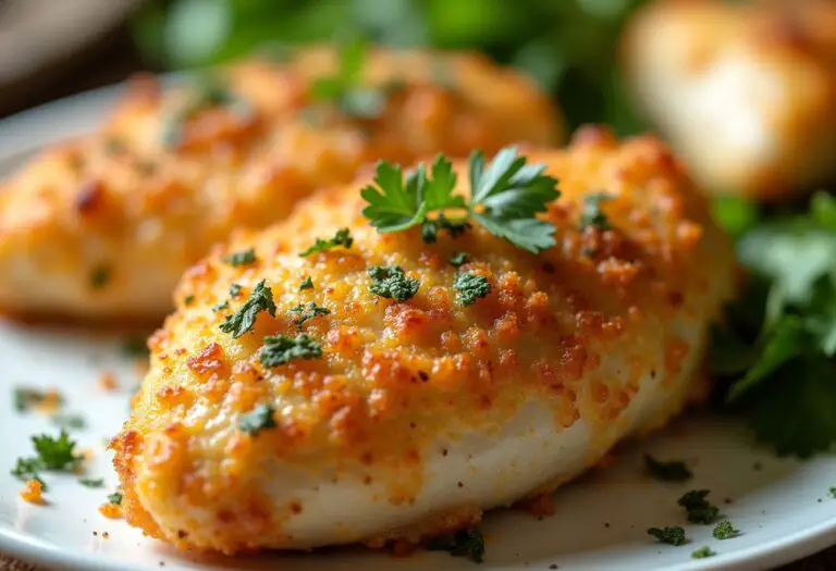 Baked Ranch Chicken with Parmesan