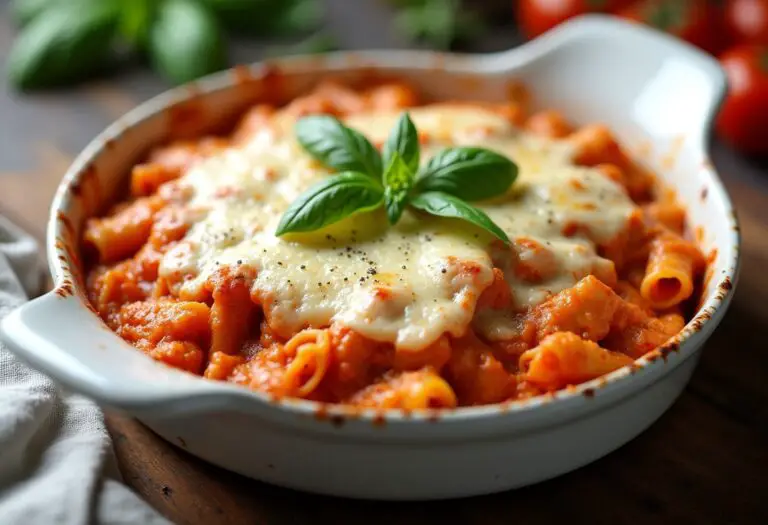 Baked Rigatoni Pasta: A Cheesy, Comforting Delight