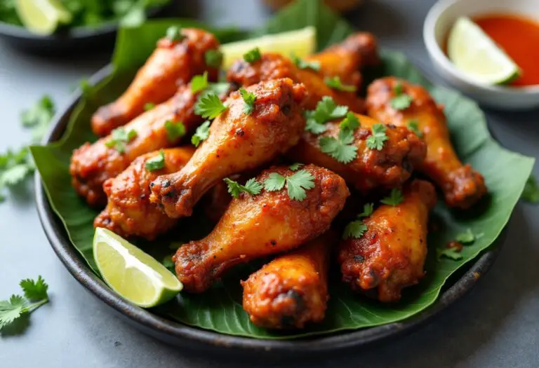 Baked Thai Chicken Wings