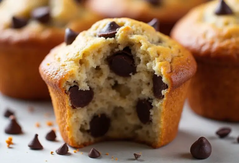 Irresistible Banana Chocolate Chip Muffins