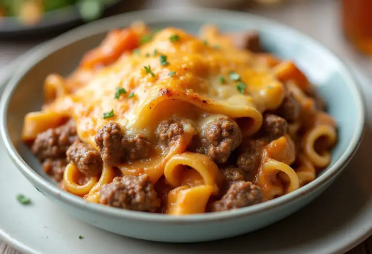 Beef and Noodle Casserole: A Comforting Classic