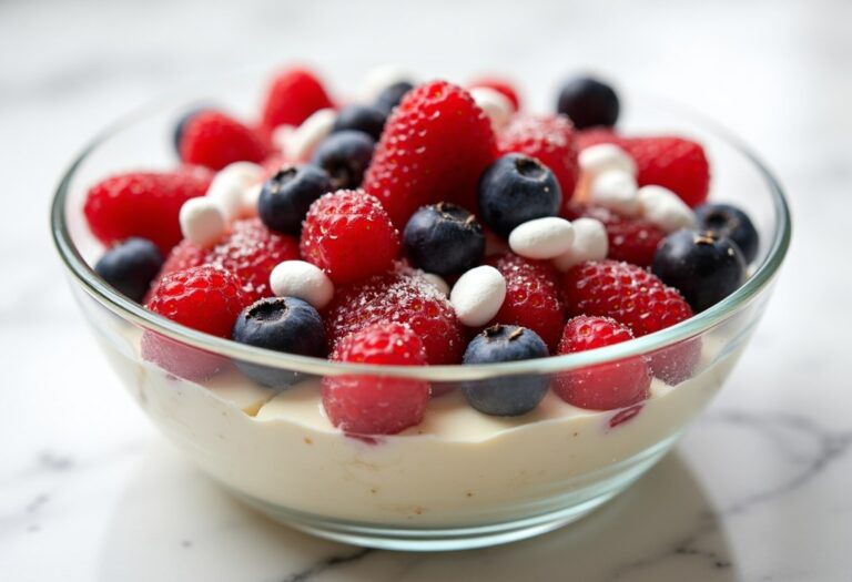 Berry Cheesecake Salad: A Creamy, Fruity Delight