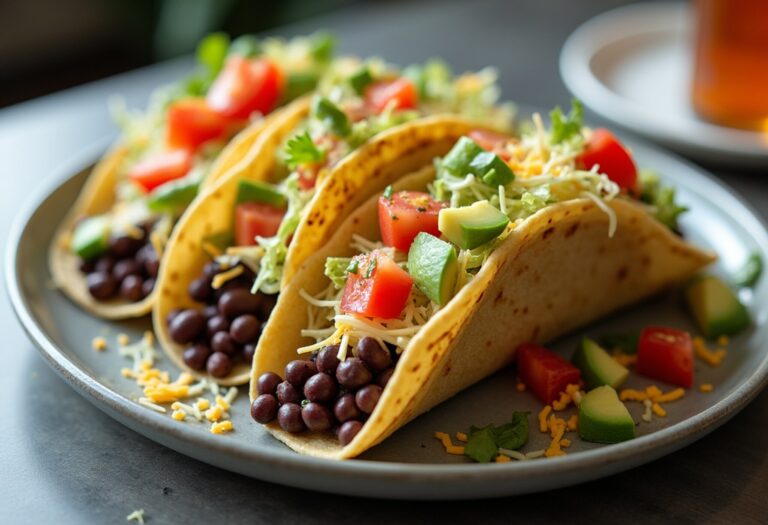 Flavorful Black Bean Tacos: A Vegetarian Delight