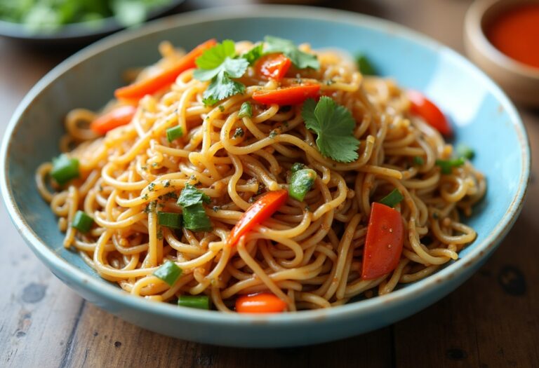 Black Pepper Stir Fried Noodles: A Flavorful 20-Minute Meal