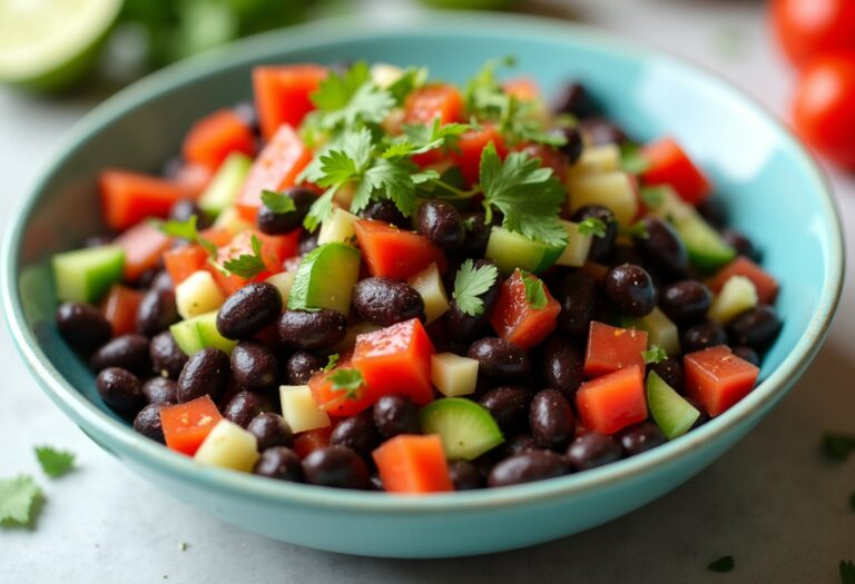 Delicious Black Bean Salad: A Vibrant and Healthy Side Dish