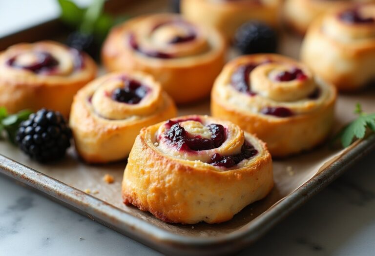 Blackberry Brie Pinwheels: Irresistible Handheld Appetizer