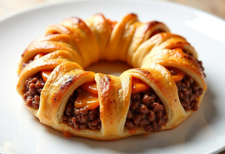 Blooming Burrito Ring: A Delicious and Impressive Centerpiece