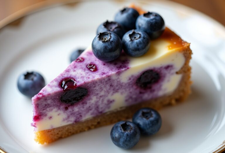 Irresistible Blueberry Cheesecake: A Creamy Delight