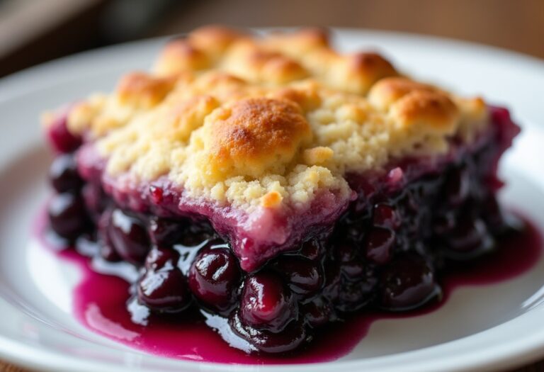 Blueberry Cobbler: A Sweet and Tangy Delight