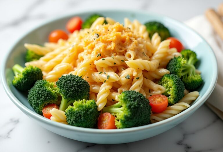 Broccoli Cheddar Pasta Salad